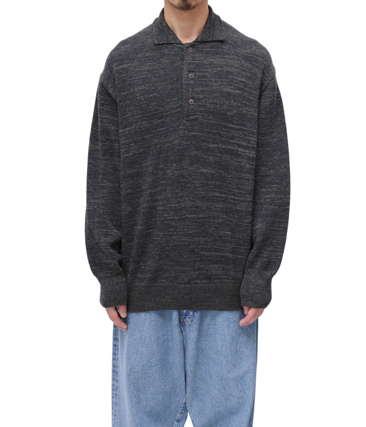 ザノースフェイスパープルレーベル/ ポロシャツ ポロシャツ Moss Stitch Field Big Polo