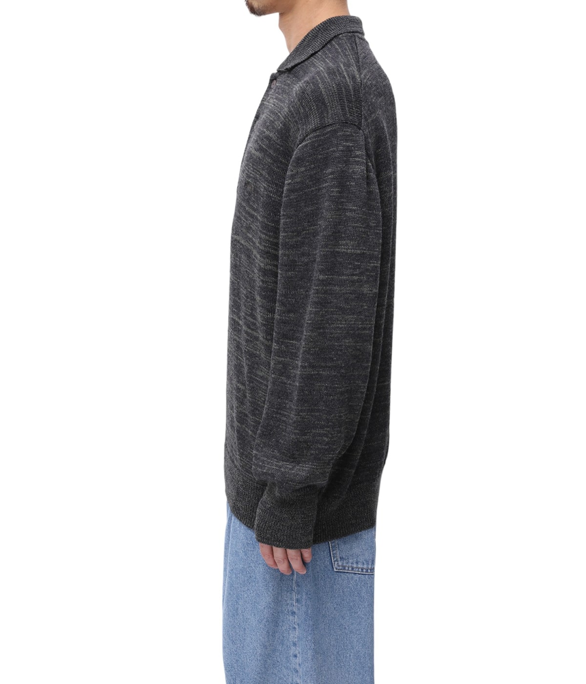 Merino Field Striped Polo Sweater | THE NORTH FACE PURPLE