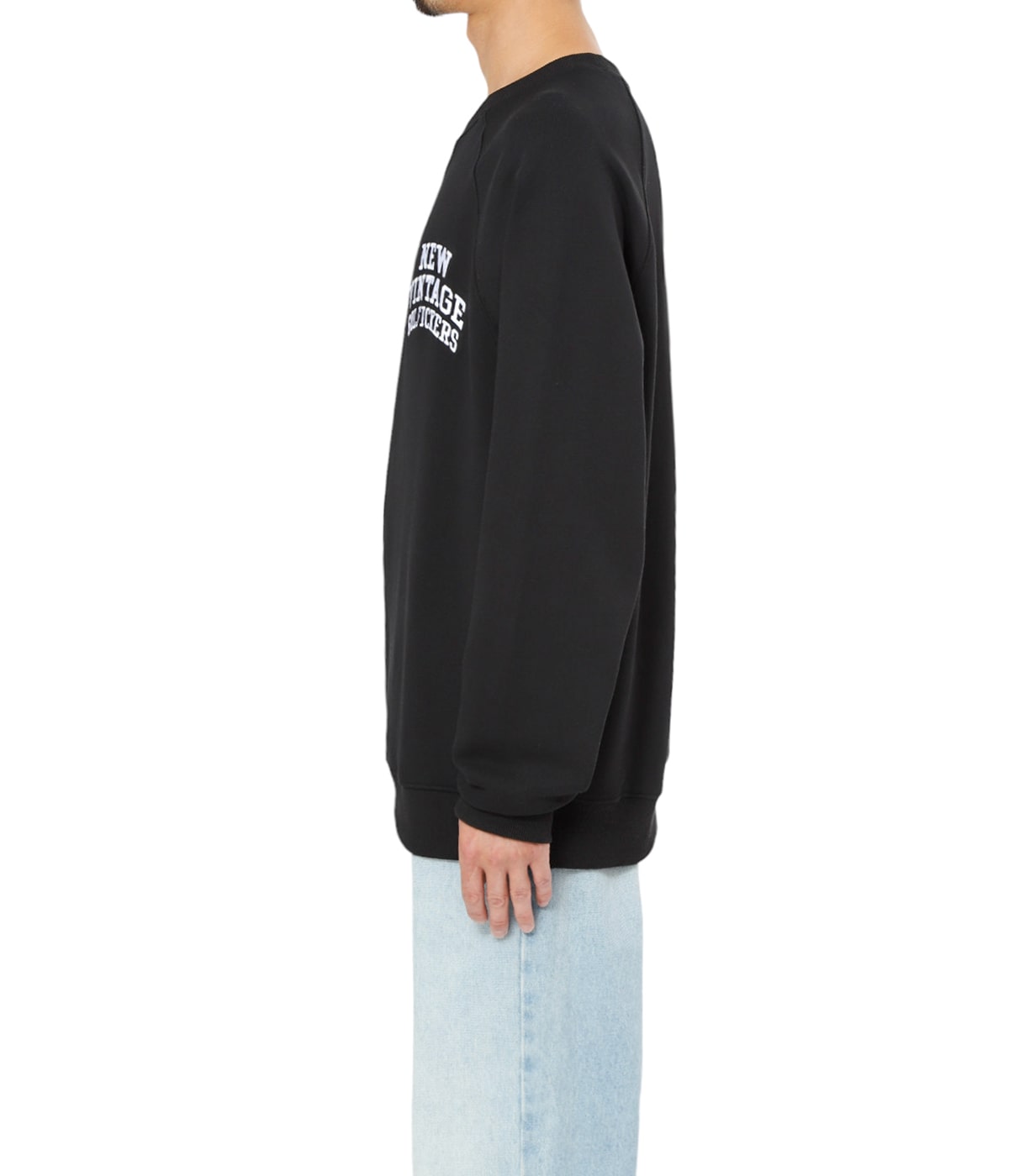 GOLFICKERS スウェット NVG × Golfickers 真打 Crew Sweat Shirt(BLACK) – NEW VINTAGE GOLF