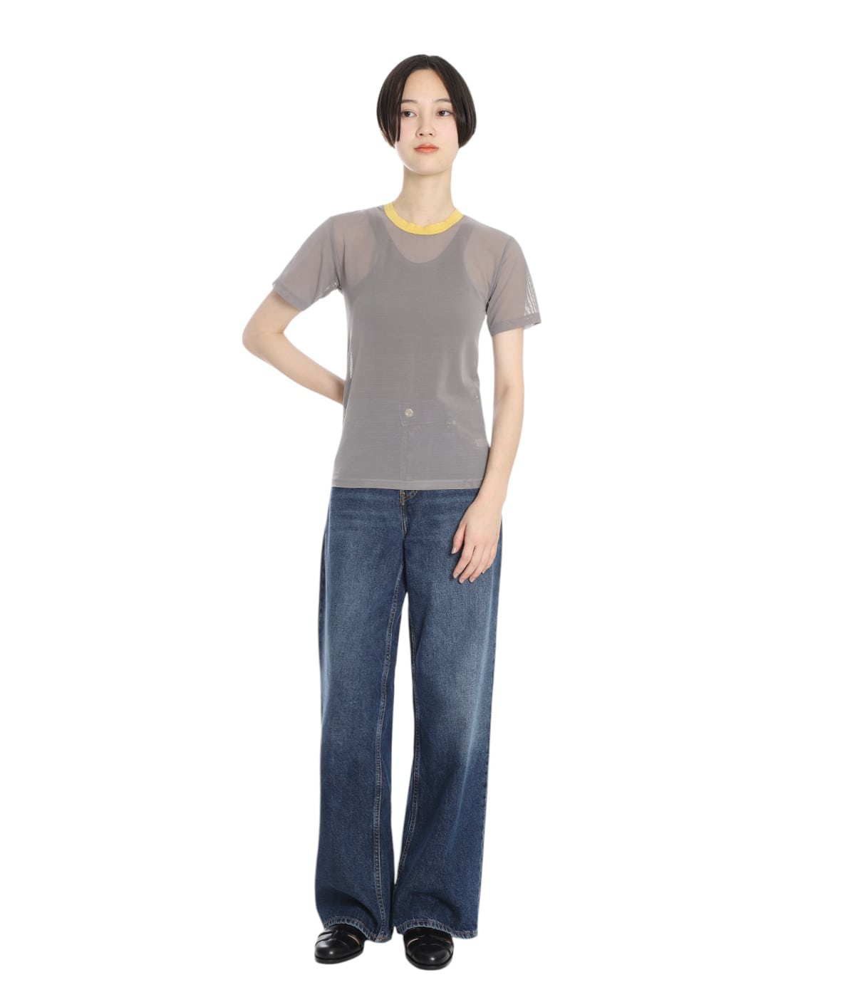 OVERNEATH ネットTシャツ OVERNEATH NetT 059 ネットTシャツ シアートップス - メルカリ