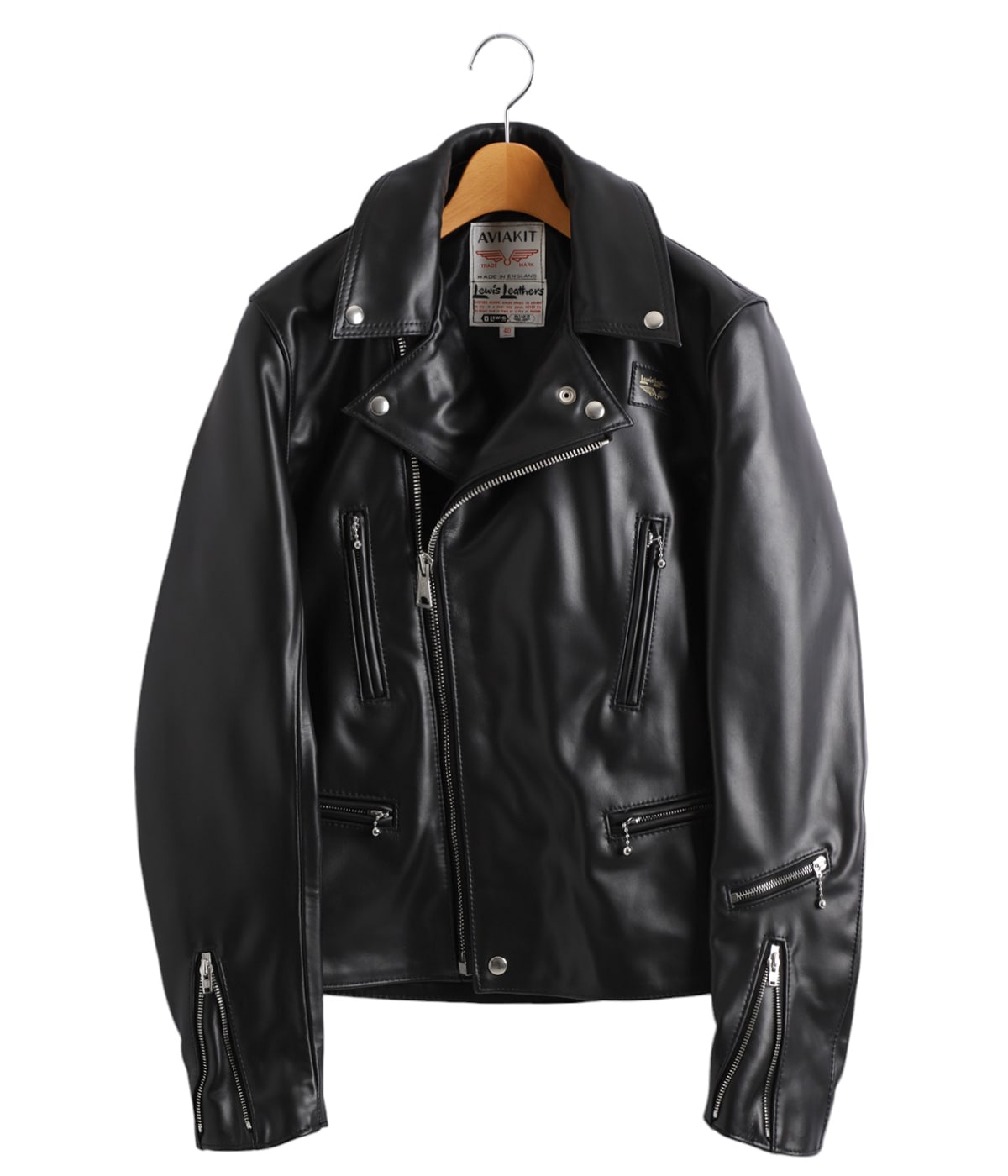 アタッチメント　ダブルレザーライダース　ライトニング型 楽天市場】【美品】 Lewis Leathers / ルイスレザー | LIGHTNING