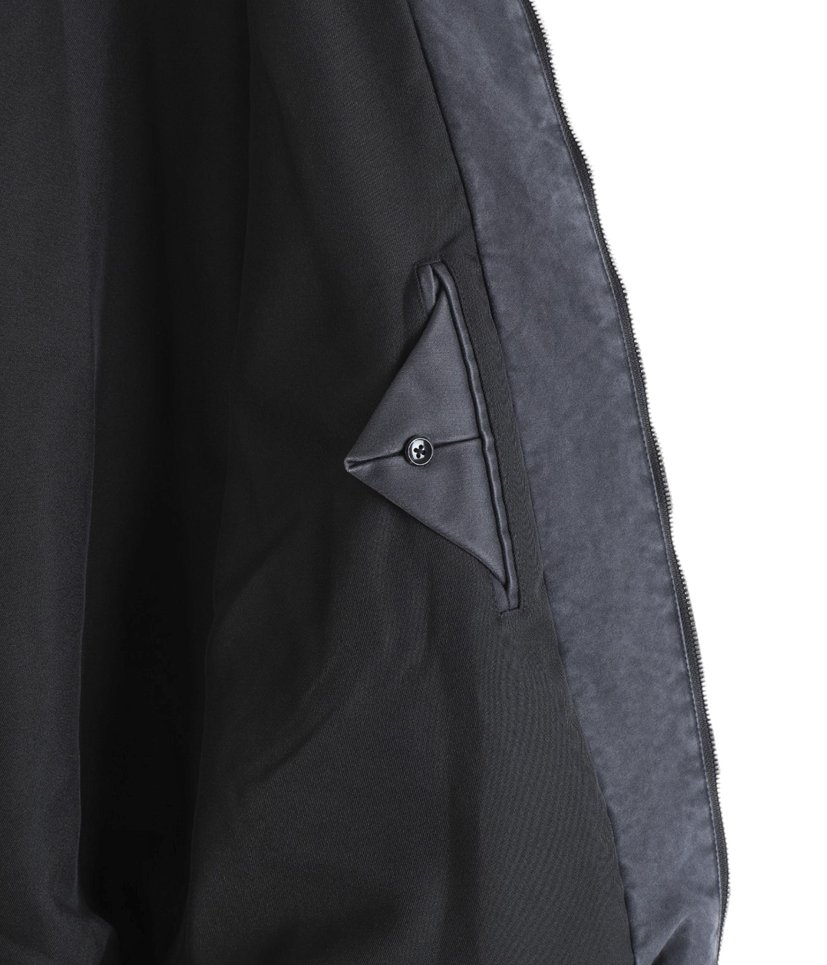 OUAT 007 BOMBER JACKET NAVY サイズ2 短丈 OUAT - 【残り一点】Bomber Jacket | ACRMTSM ONLINE STORE