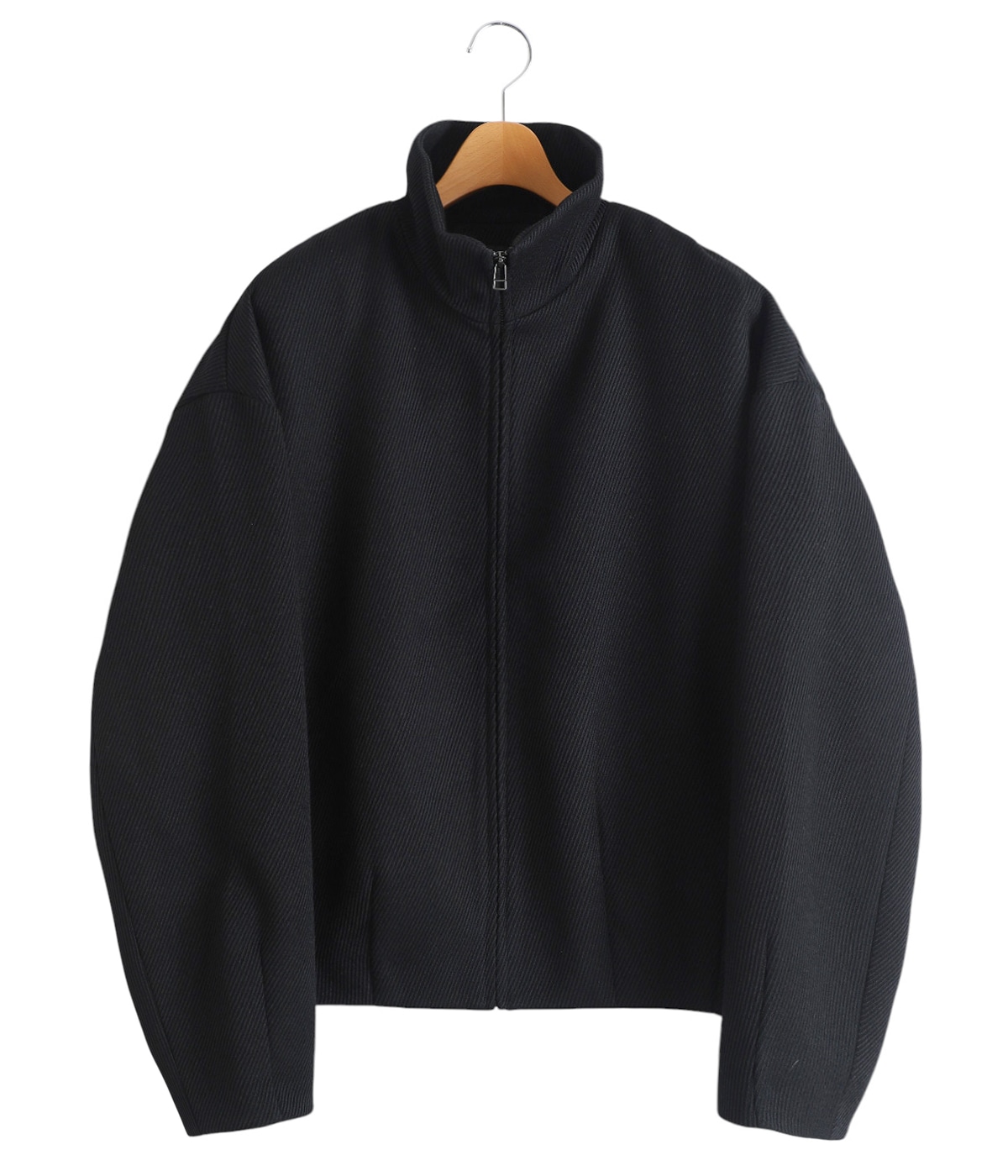 OMAR AFRIDI 22aw ジップアップ ニットブルゾン STAND COLLAR BUD BLOUSON | Omar Afridi(オマールアフリディ