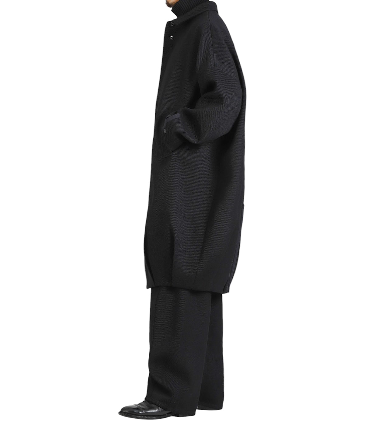 BALOONED COCOON COAT | Omar Afridi(オマールアフリディ