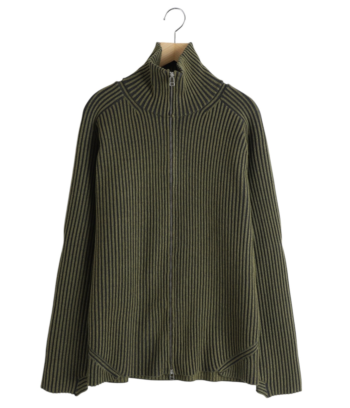 OMAR AFRIDI 22aw ジップアップ ニットブルゾン Omar Afridi - 【残り一点】Articulated Drivers Knit Sweater
