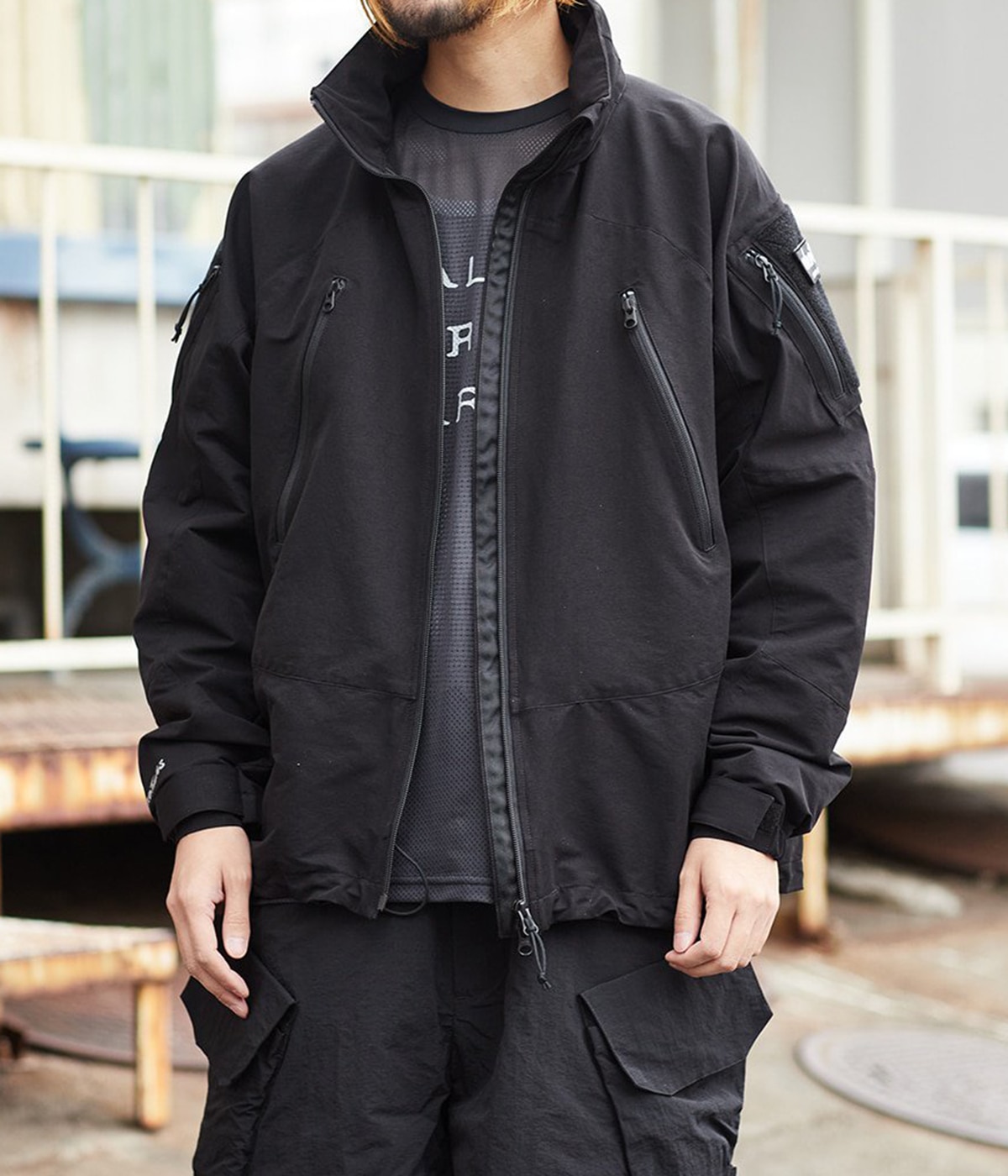 WILD THINGS × ONLY ARK 別注 / ソフトシェル ジャケット 別注 LEVEL5 SOFT SHELL JACKET | WILD THINGS(ワイルドシングス
