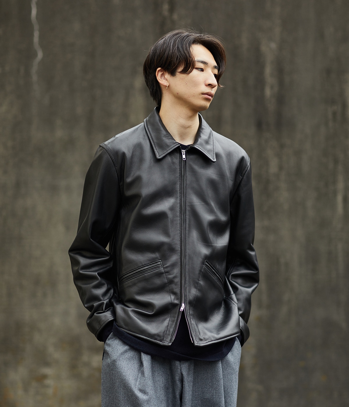 JAMES GROSE CARLTON ARKNETS 別注 別注 CARLTON ZIP JACKET NEW SHEEP | JAMES GROSE(ジェームス