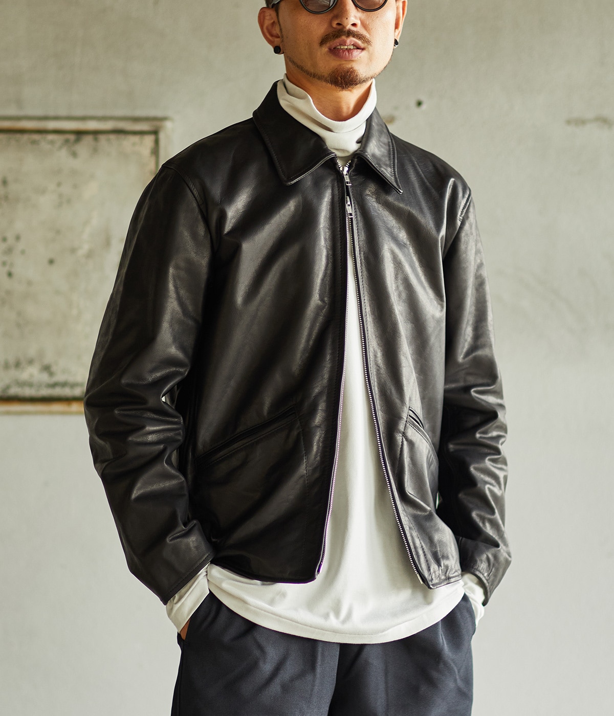 JAMES GROSE CARLTON ARKNETS 別注 JAMES GROSE / ジェームスグロース ： 別注 CARLTON ZIP JACKET