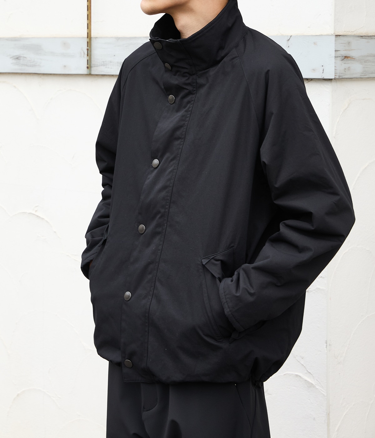 Barbour バブアー　スウェット　トレーナー　ポルトガル製　古着　ノームコア JAPAN LIMITED' Barbour クロップド ロゴ クルーネック