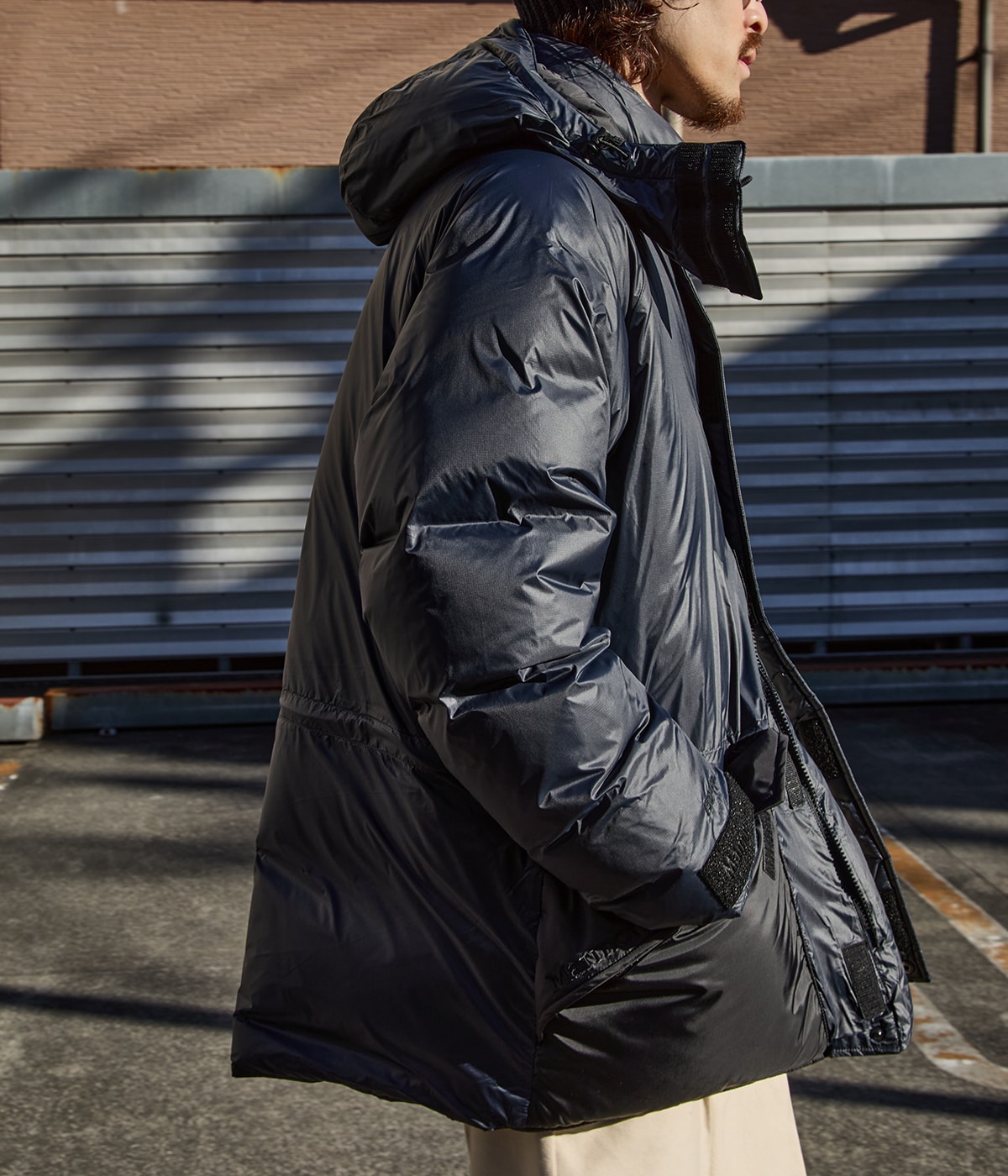 model（173cm） 着用サイズ：M