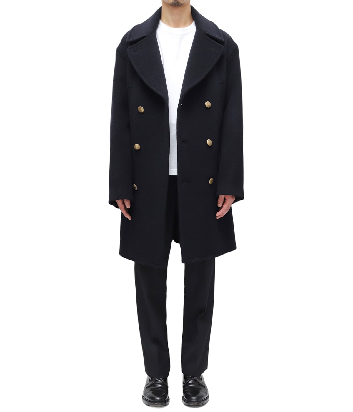 blurhms ブラームス pコート 2022AW サイズ2 別注 Wool Cashmere Pea Coat | blurhms(ブラームス) / アウター