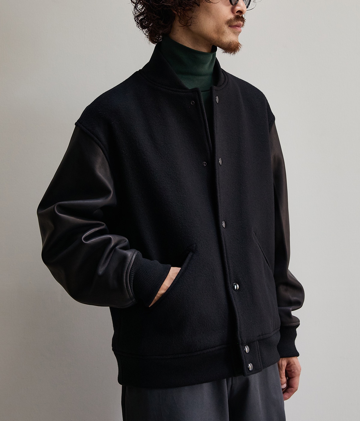 ジャケット・アウター blurhms Reversible Award Jacket 1着で2着分楽しめるblurhmsのリバーシブルアウター。 | JACK in