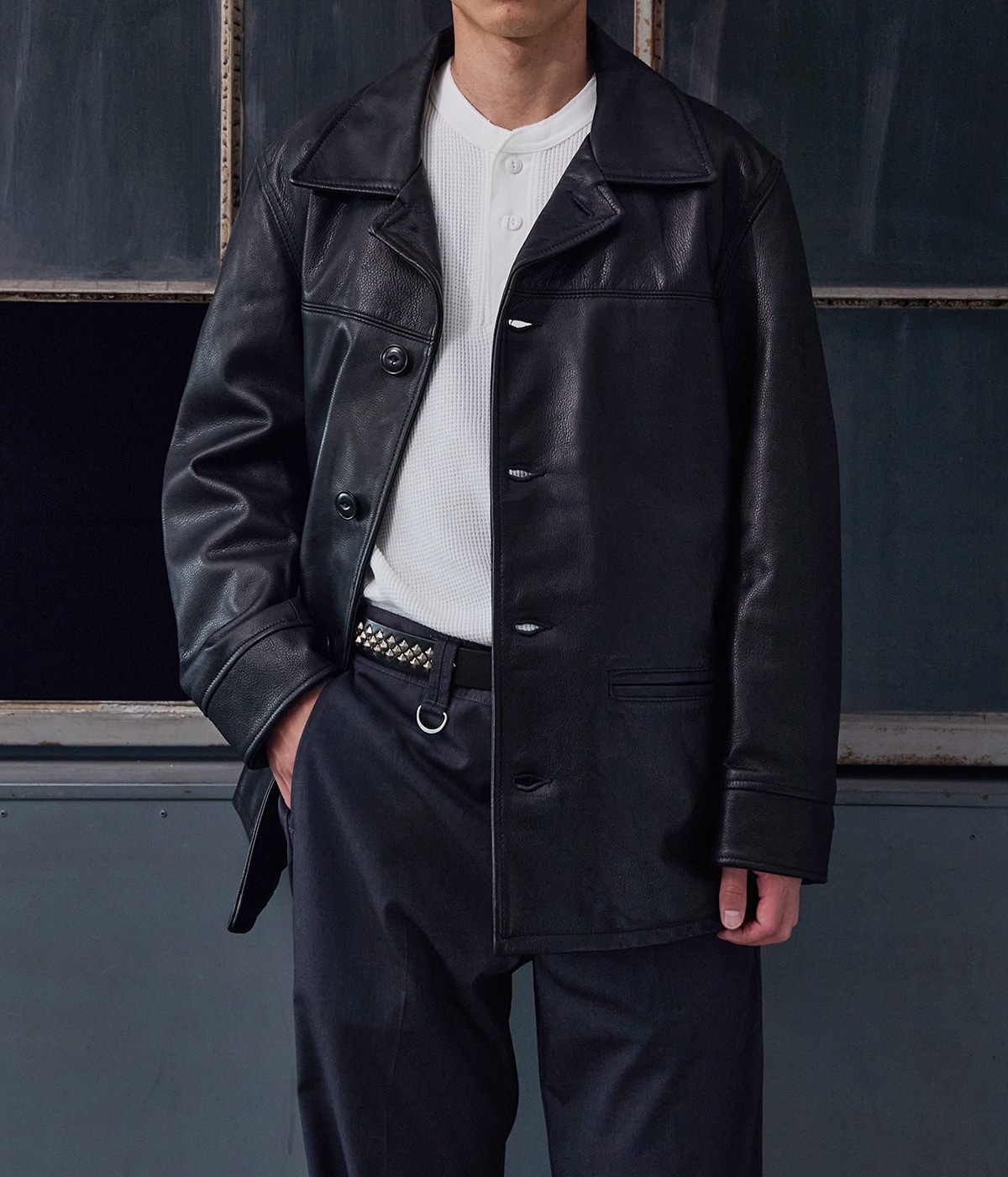 美品✨バラストアーク レザージャケット ライダース シングル 黒 スタンドカラー レザージャケット レディース 本革 シングルライダース 革ジャン