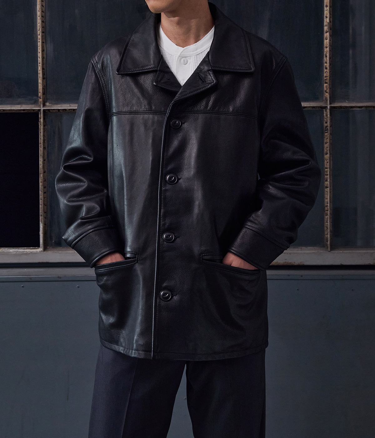 別注 US NEW CARCOAT | Schott(ショット) / アウター レザー