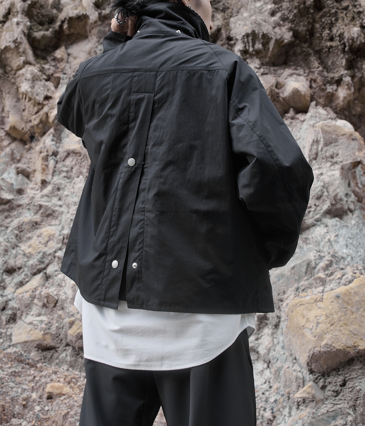 CITYSHOP BARBOUR/バブアー 別注 SPEY[BLK]ブルゾン BARBOUR/バブアー】別注 SPEY[BLK]：ブルゾンのコーディネート