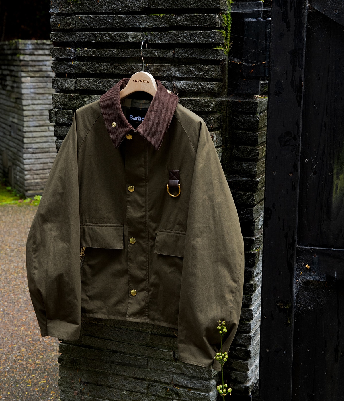 西口氏着用　Barbour Spey／スペイ　ダークグリーン Mサイズ SPEY / スペイ】ワックス ショート ジャケット｜ワックス