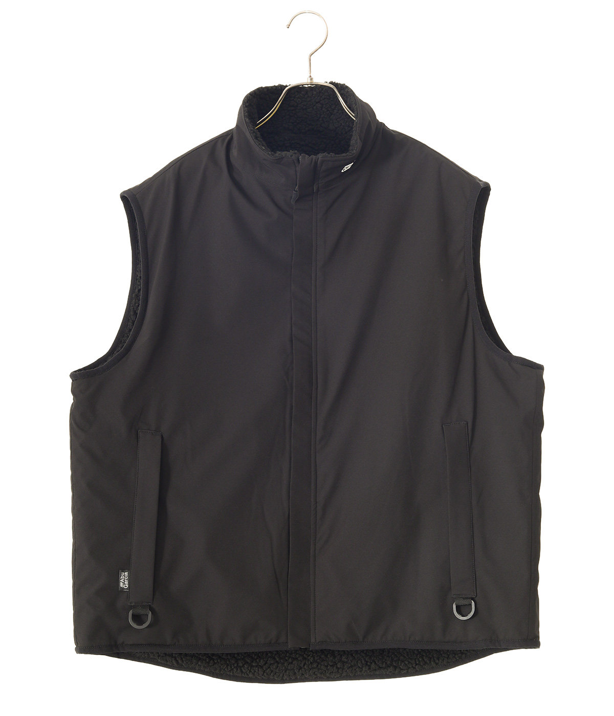 Abri Garcia ブラック リバーシブルベスト 別注 3Layer Reversible Fleece Vest | Abu Garcia(アブガルシア