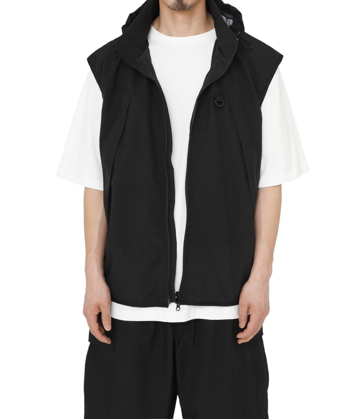 アーク別注アブガルシアベストL　ブラック 別注 3Layer Military Vest | Abu Garcia(アブガルシア