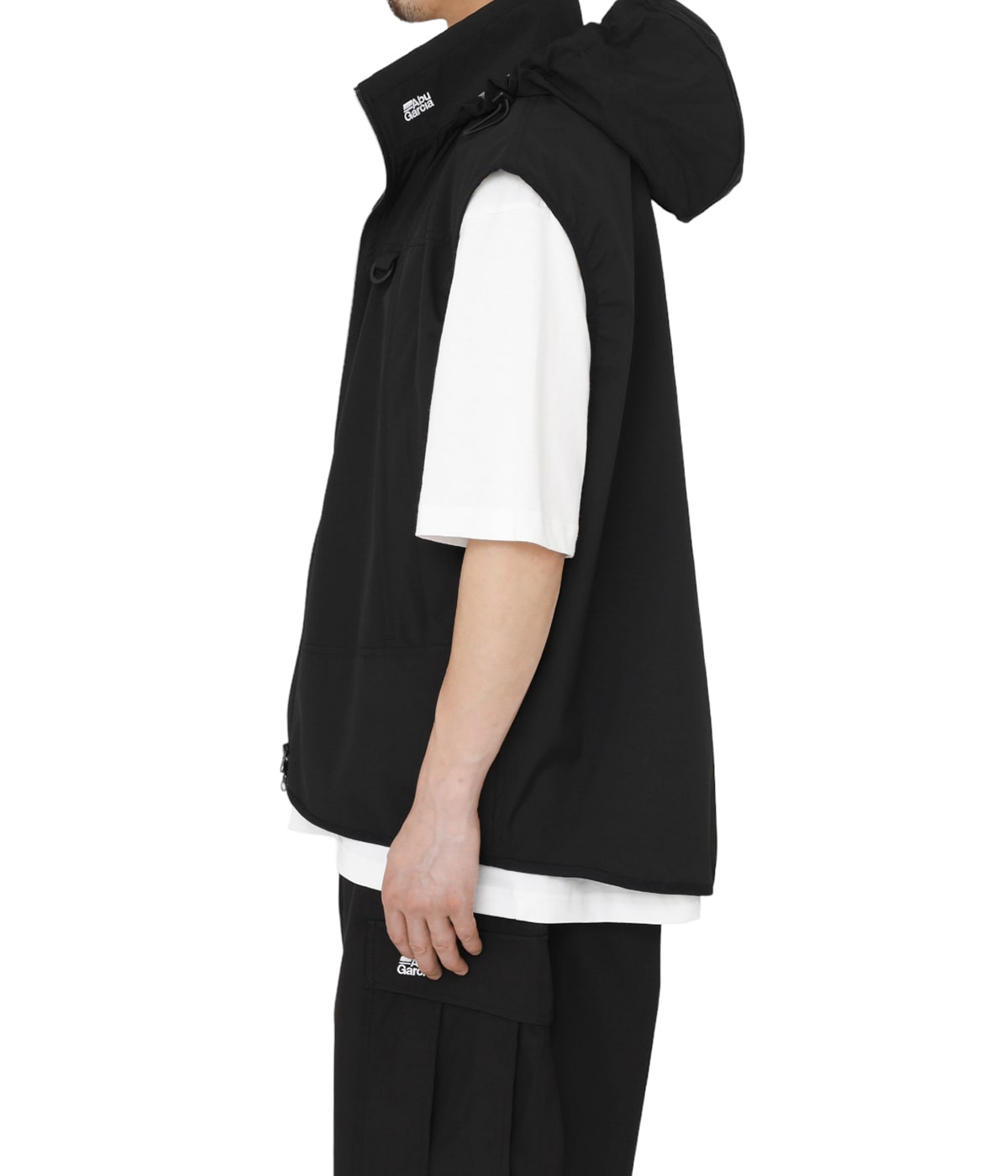 アーク別注アブガルシアベストL　ブラック 別注 3Layer Military Vest | Abu Garcia(アブガルシア