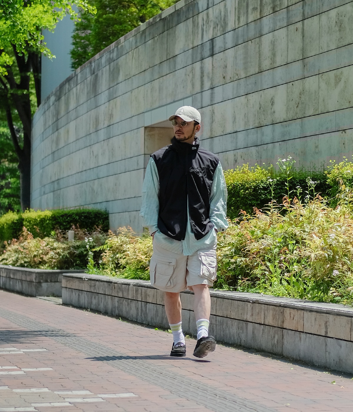 美品 アブガルシア 別注 Military Vest M 別注 3Layer Military Vest | Abu Garcia(アブガルシア