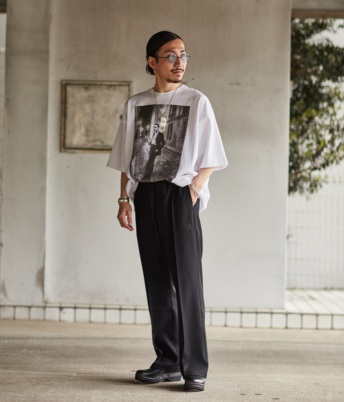 別注 40/2 Short Sleeve Yves Saint Laurent(BY Helmut Newton