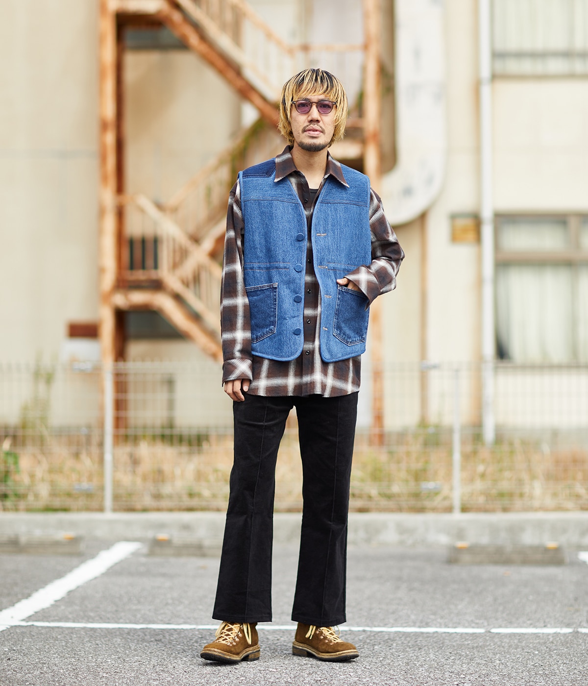 ナナナナサーカ　デニムトップス 別注 Denim Vest | 77circa(ナナナナサーカ) / トップス ベスト