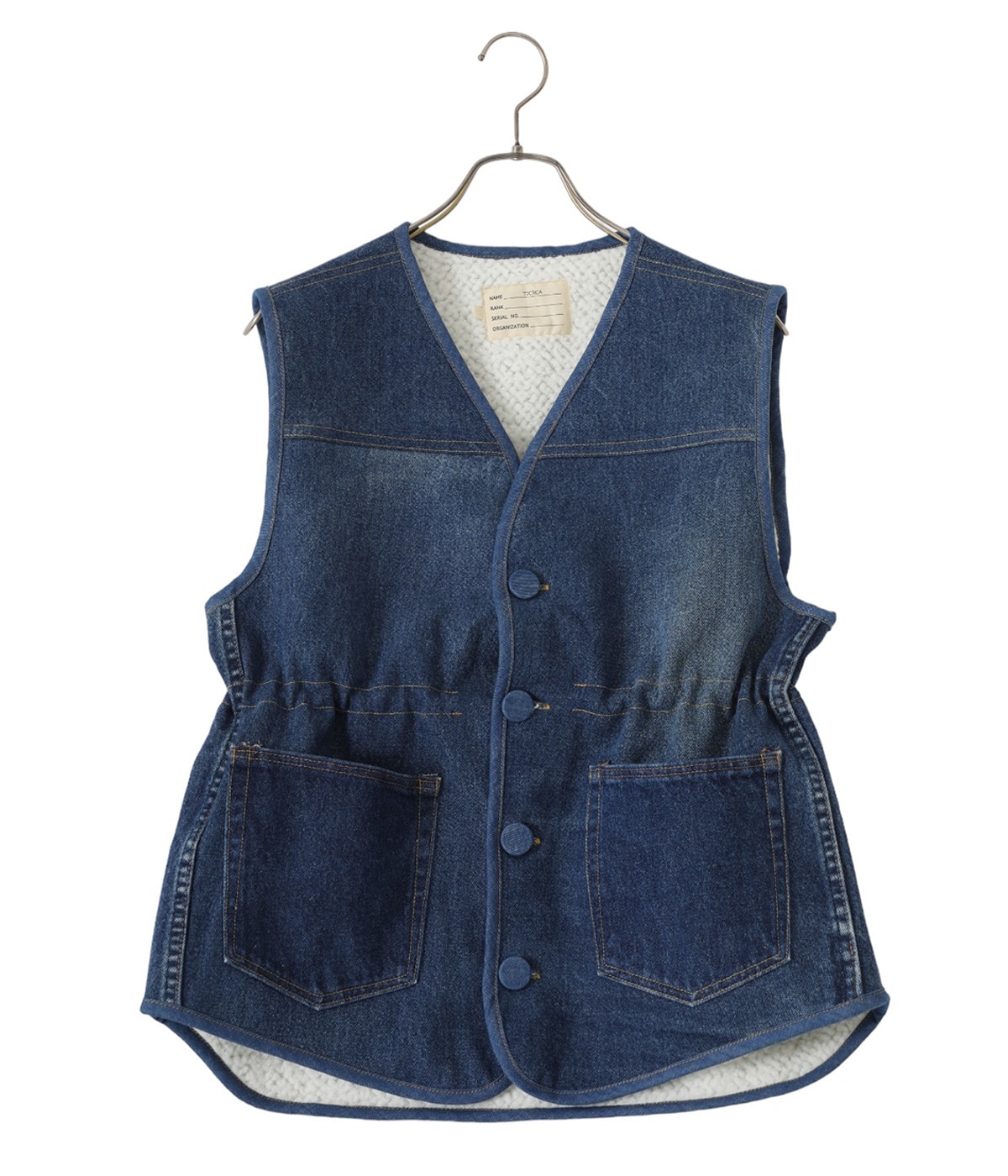 ナナナナサーカ　デニムトップス 別注 Denim Vest | 77circa(ナナナナサーカ) / トップス ベスト