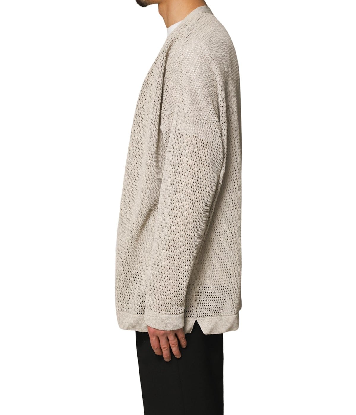 別注 NO COLLAR MESH CARDIGAN | BATONER(バトナー) / トップス