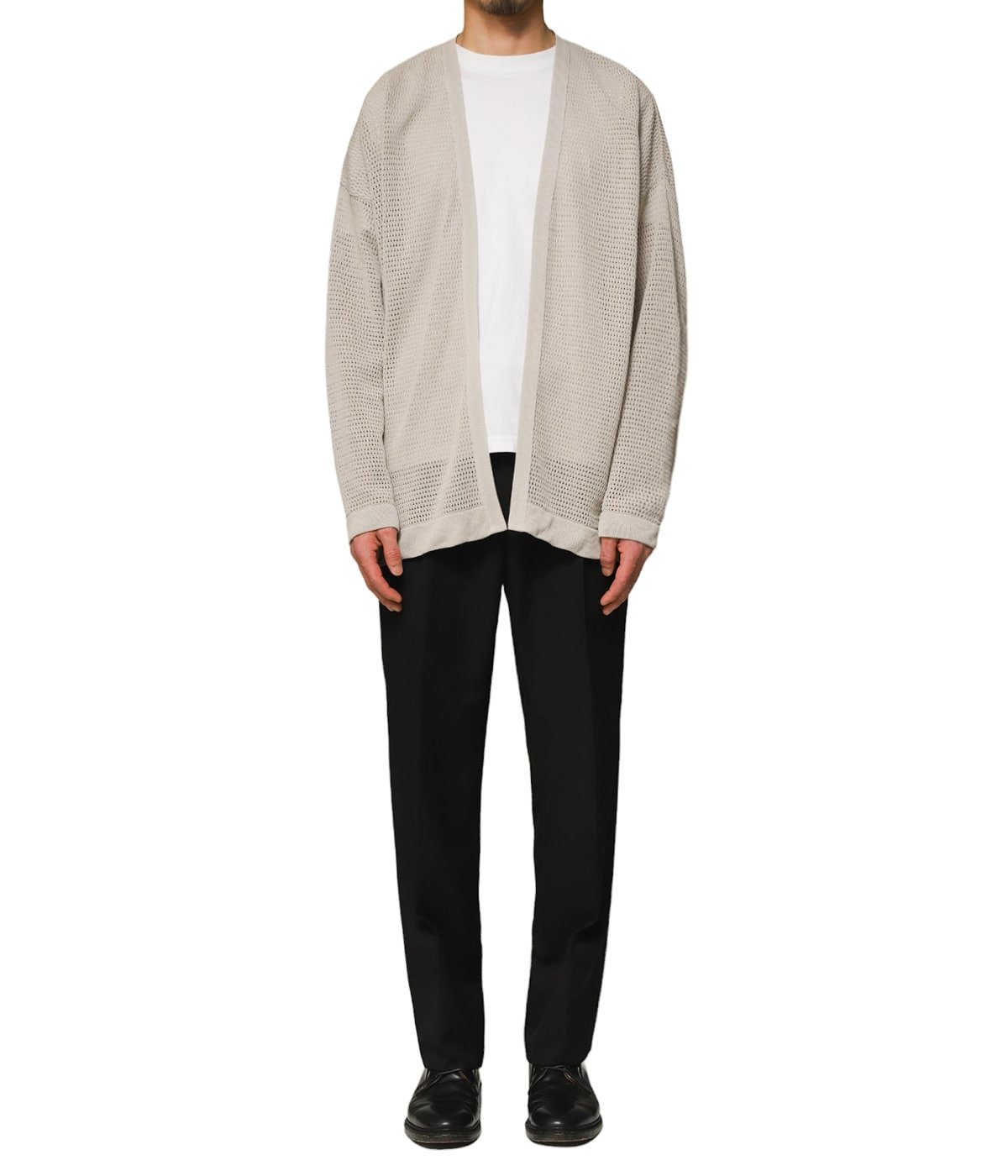 別注 NO COLLAR MESH CARDIGAN | BATONER(バトナー) / トップス