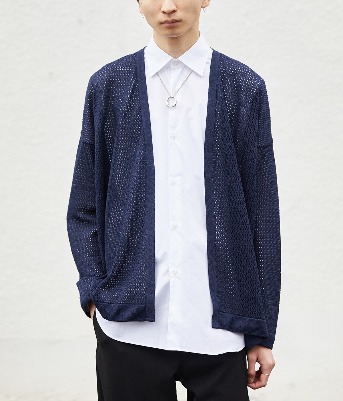BATONER バトナー　ボタンレスカーディガン BATONERデザイナー奥山氏が解説 / 1BUTTON CARDIGAN | Dice&Dice