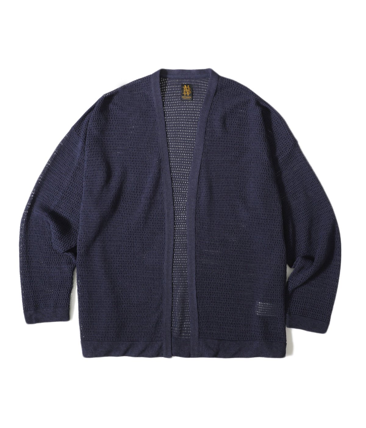 バトナー カーディガン 別注 NO COLLAR MESH CARDIGAN | BATONER(バトナー) / トップス