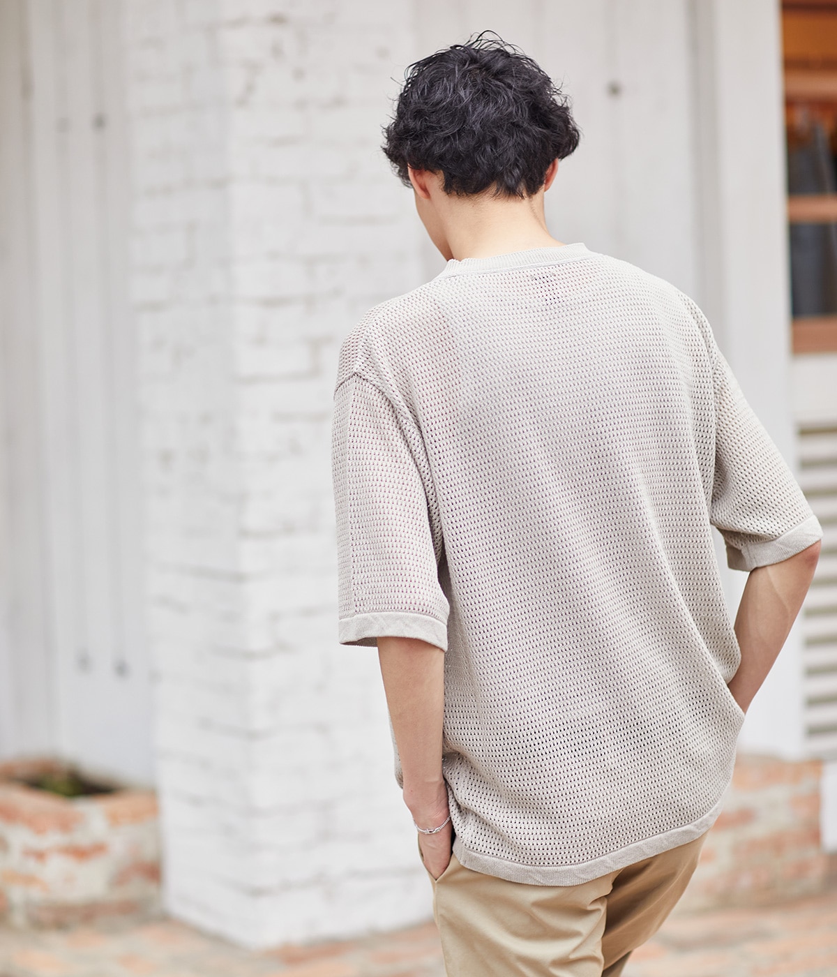 別注 SUMMER KNIT CREW NECK SHORT SLEEVE | BATONER(バトナー