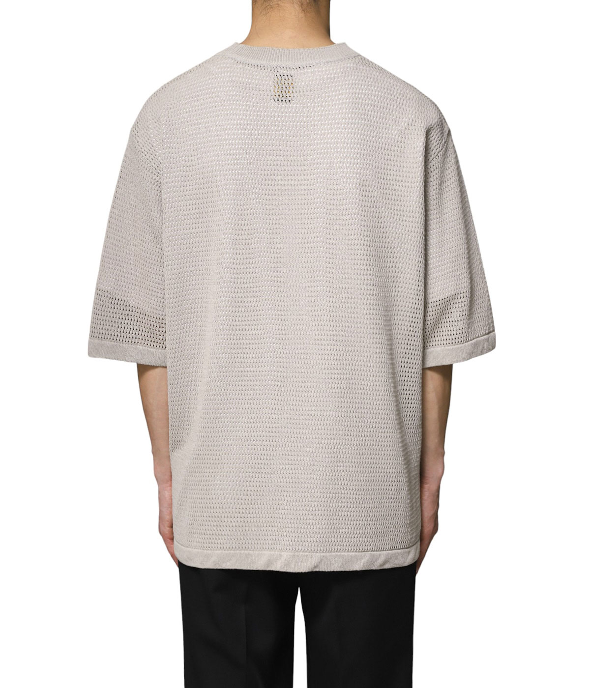 ‹BATONER for 6> linen knit short sleeve 別注 SUMMER KNIT CREW NECK SHORT SLEEVE | BATONER(バトナー