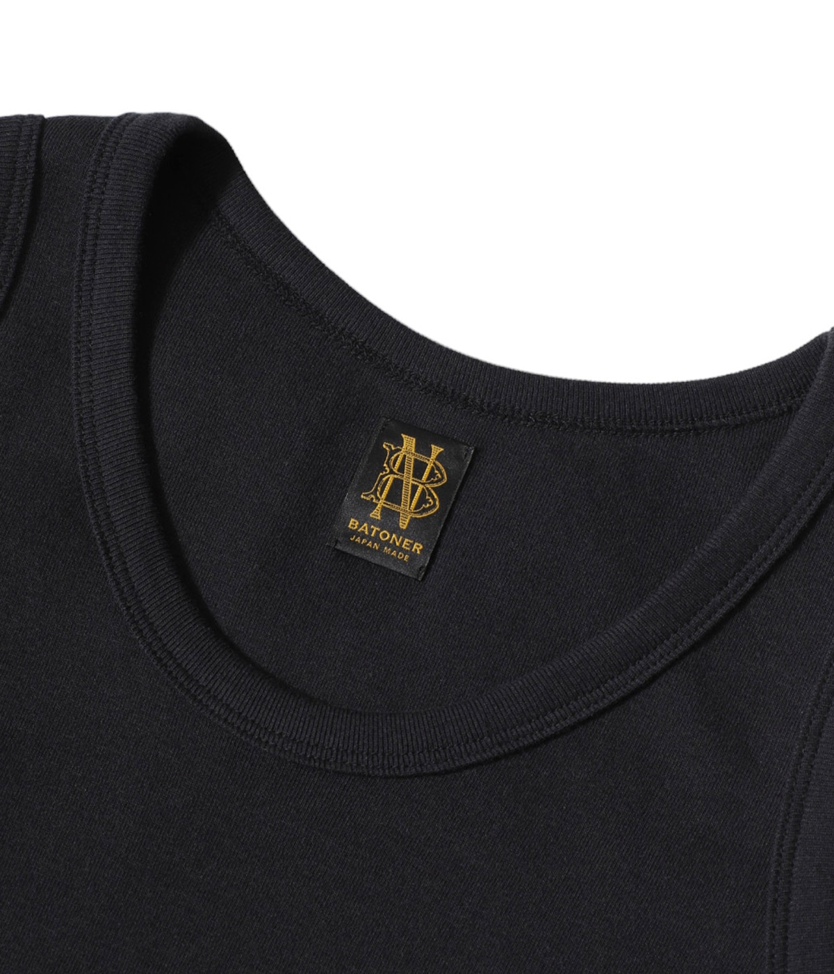 アーク別注 バトナー タンクトップ 黒サイズ3 別注 Fries Tank | BATONER(バトナー) / トップス ノースリーブ