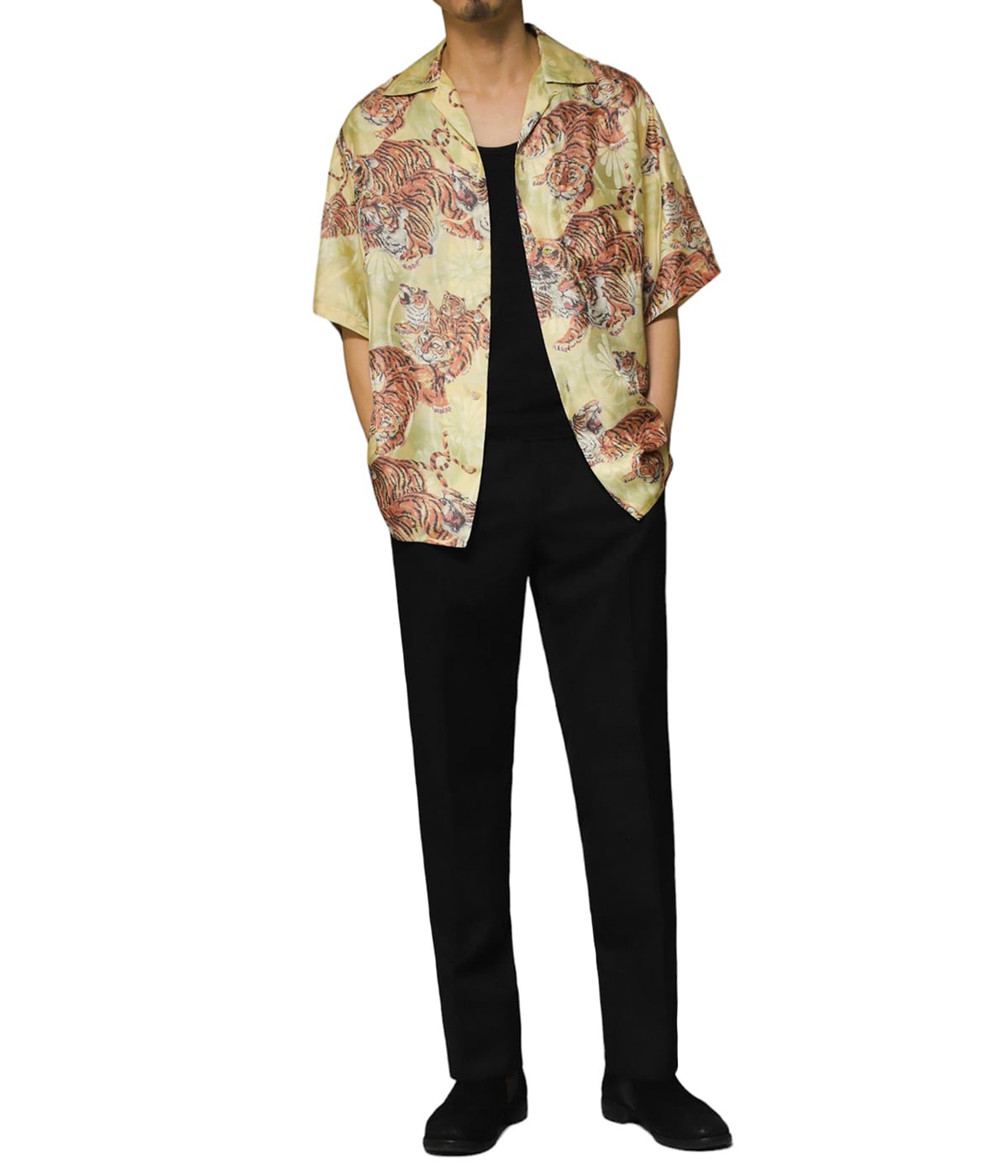 【極美品】Iroquois ONE HUNDRED TIGER ポロシャツ 2 極美品】Iroquois ONE HUNDRED TIGER ポロシャツ 2