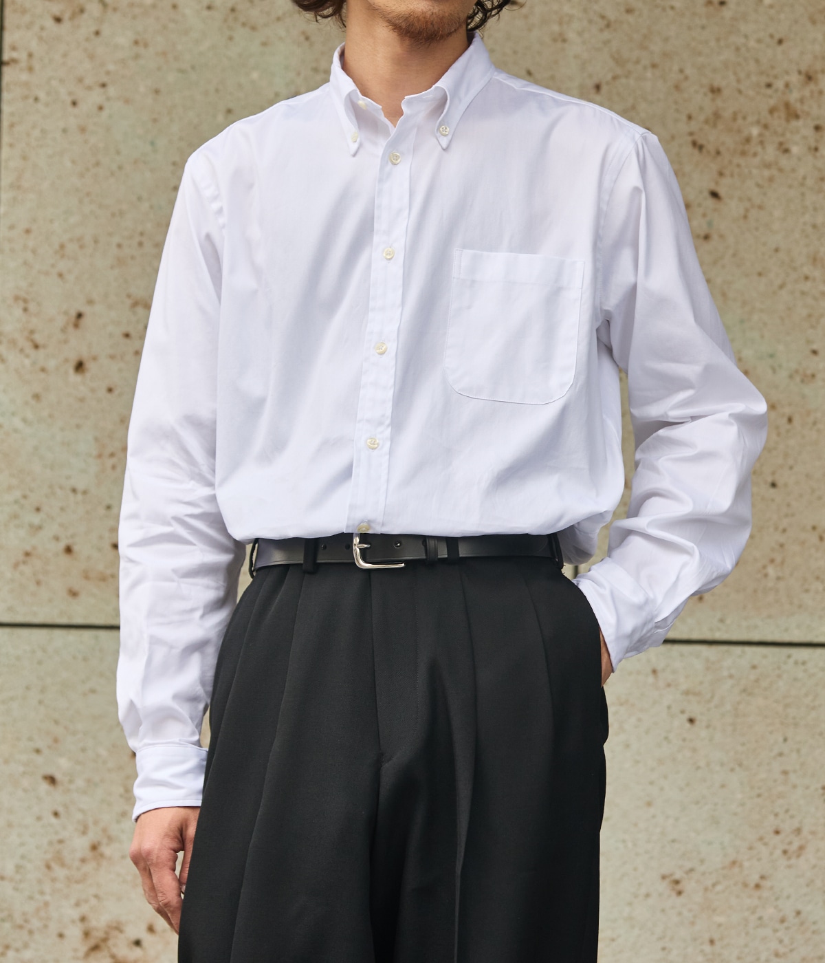 別注 L/S Poplin B.D shirts