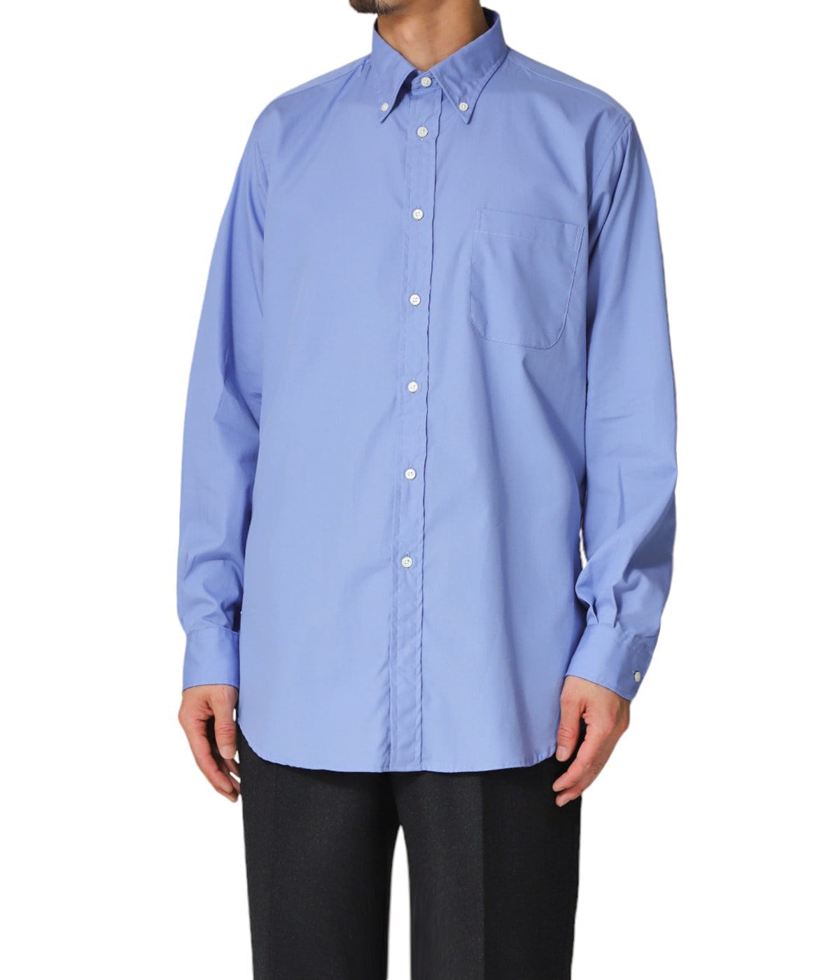 別注 L/S Poplin B.D shirts | INDIVIDUALIZED SHIRTS(インディ