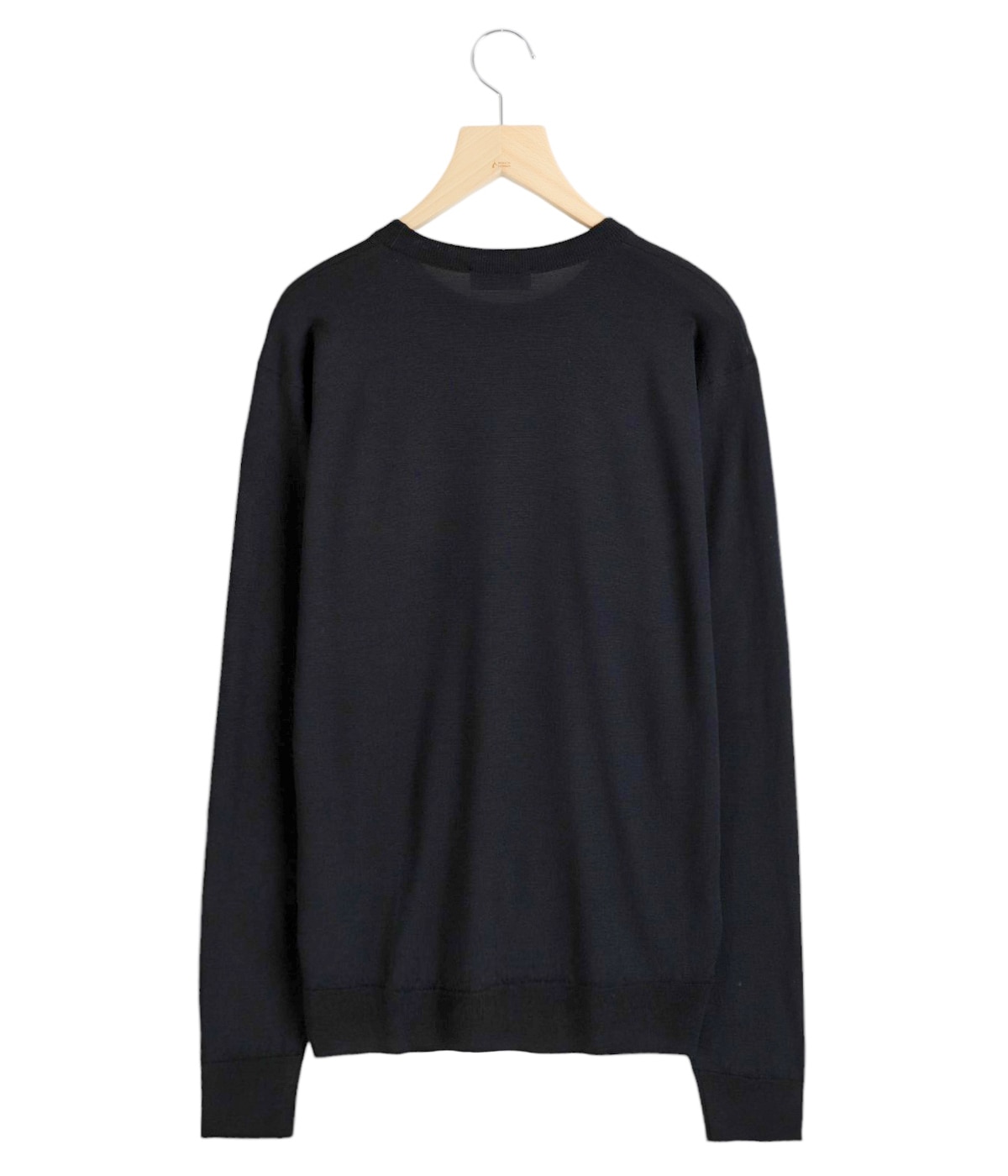 JOHN SMEDLEY UA別注　黒Mサイズ セール】 【別注】JOHN SMEDLEY ウール スキッパーネック ニット
