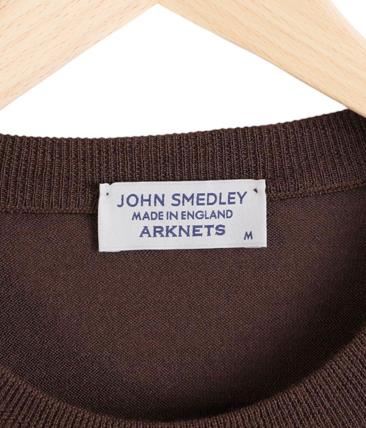 JOHN SMEDLEY ジョンスメドレー ARKNETS ウールニット L ≪MODERN FIT≫ A4589 | JOHN SMEDLEY(ジョンスメドレー