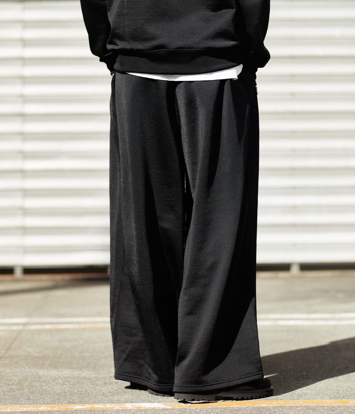 別注 H. D. Track Pant - C/PE Bright Jersey | NEEDLES