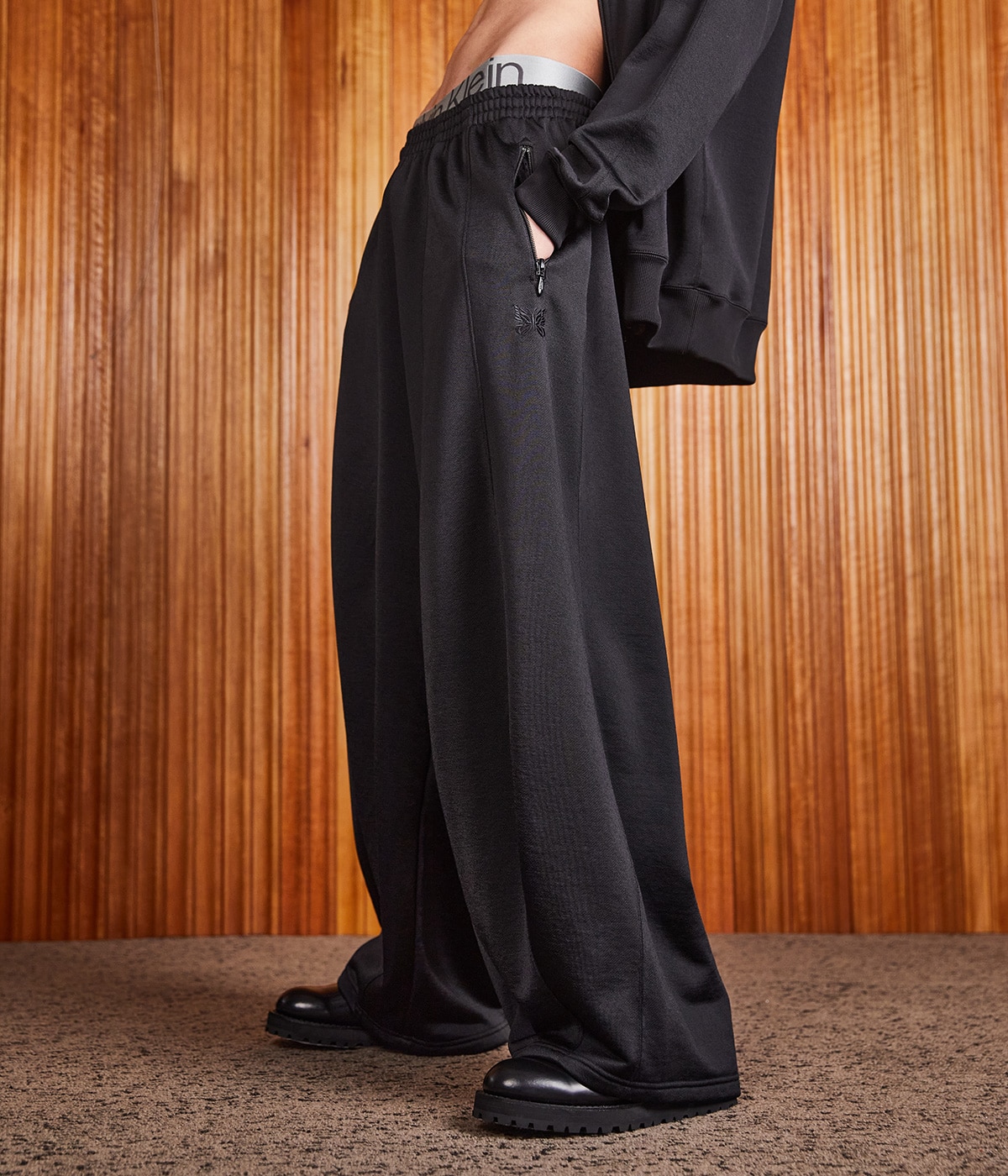 needles トラックパンツ　ニードルズ　アークネッツ 別注 H. D. Track Pant - C/PE Bright Jersey | NEEDLES