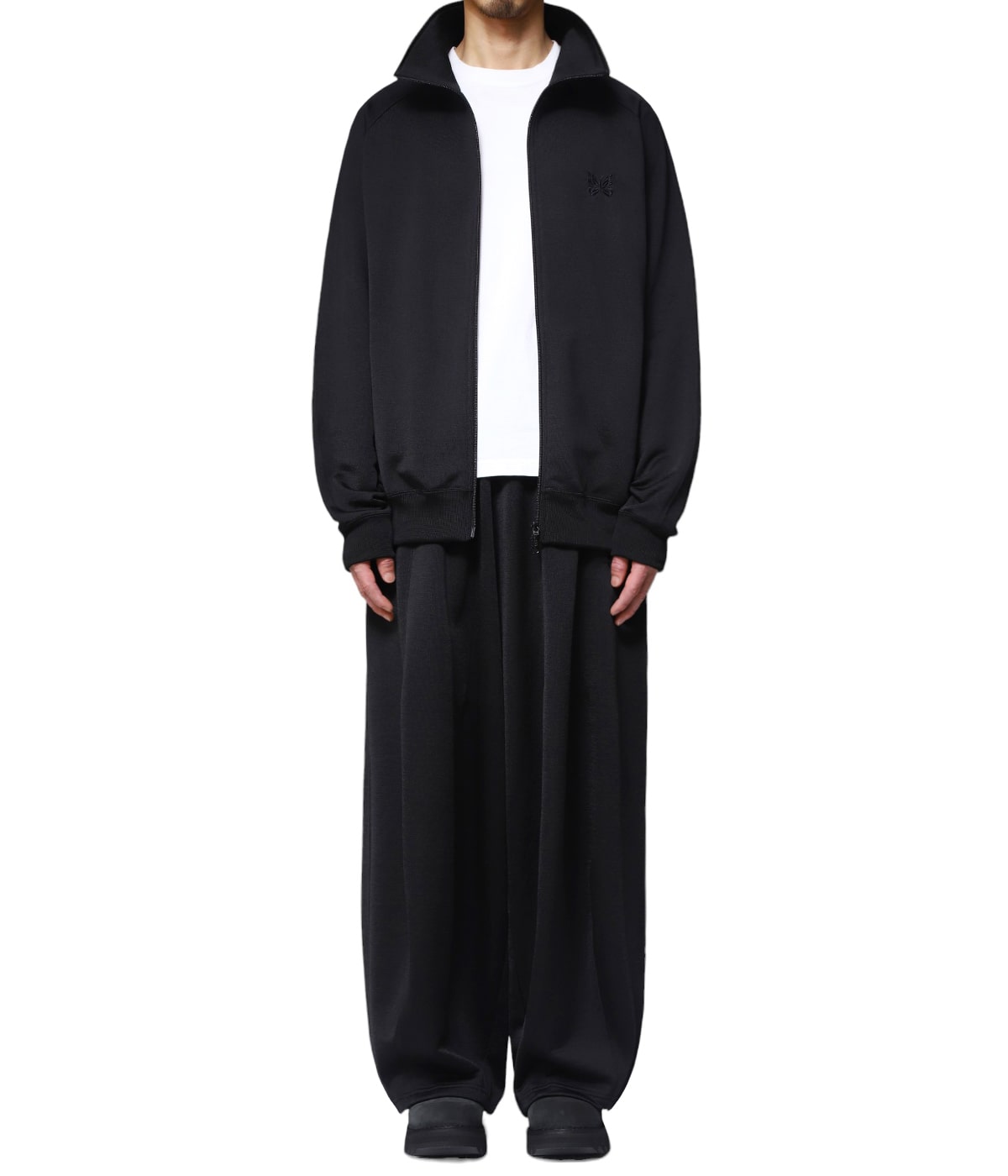 別注 H. D. Track Pant - C/PE Bright Jersey | NEEDLES
