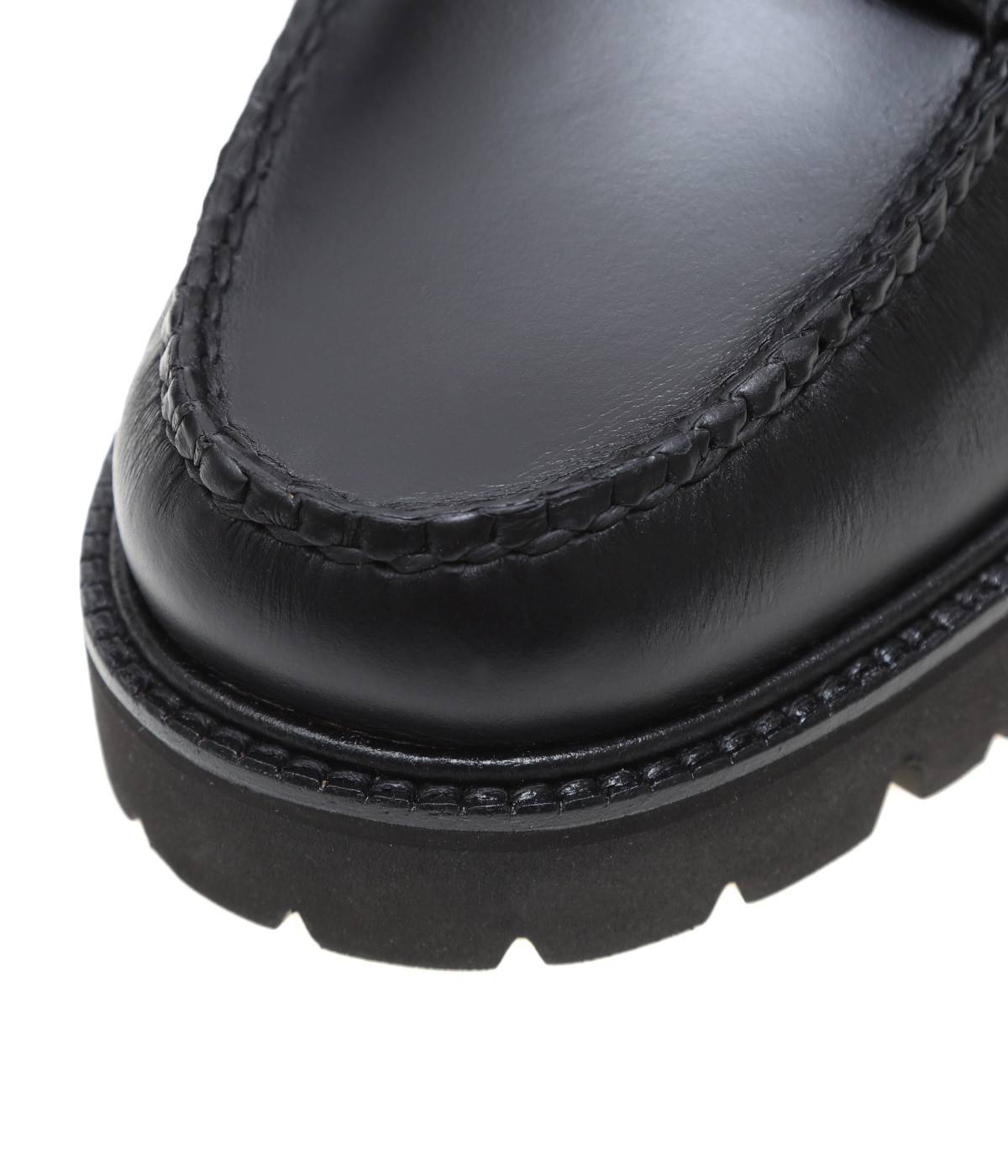 ARK NETS 別注G.H. Bass RANGER MOC 黒 スエード 別注 RANGER MOC - smooth leather - | G.H.Bass(ジー・エイチ
