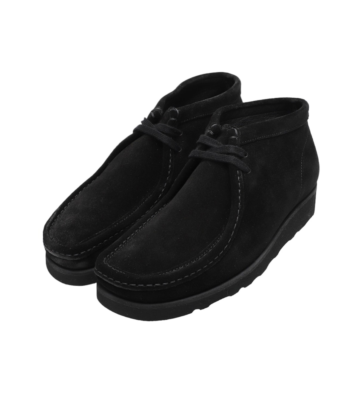 PADMORE&BARNES P404 オリジナルワラビー 黒 スエード 27 Padmore&Barnes Original Boots ワラビーブーツ P404 ブラック