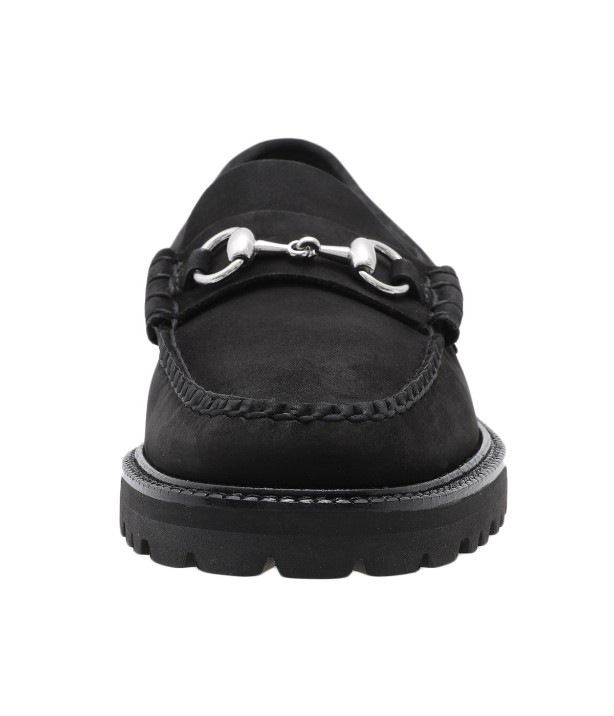 ARK NETS 別注G.H. Bass RANGER MOC 黒 スエード 別注 RANGER MOC - smooth leather - | G.H.Bass(ジー・エイチ