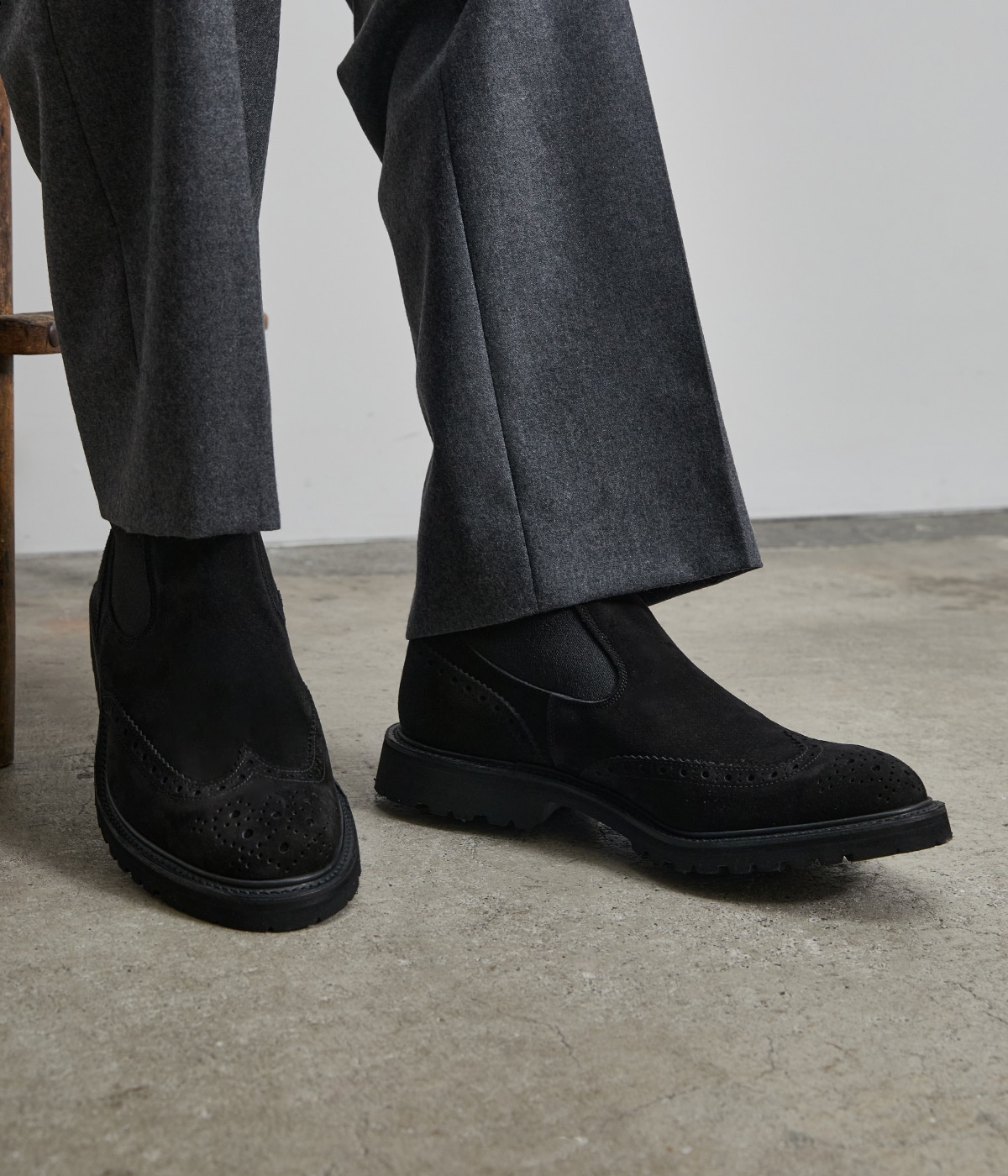 別注 SIDE GORE BOOTS SUEDE CLASSIC