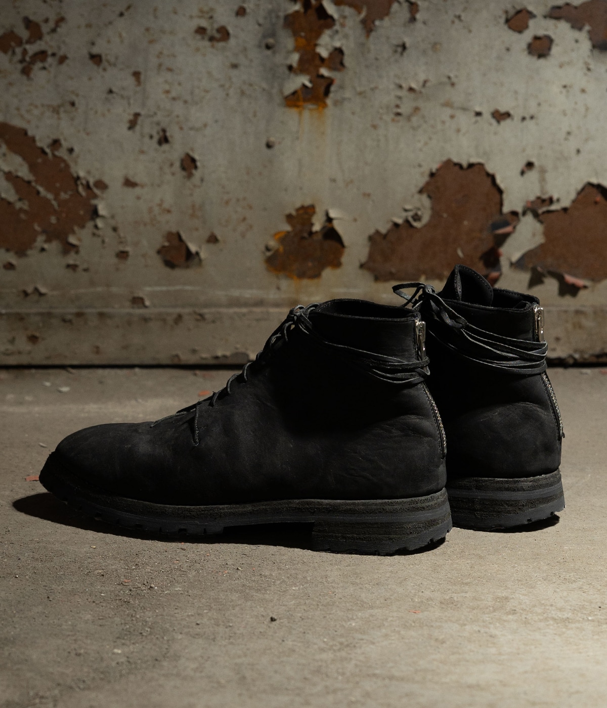 【新品】Praboots【ONLY ARK】別注 THIERS (ティエール) 別注 NEW MIDLACE BACK ZIP BOOTS | GUIDI(グイディ) / シューズ