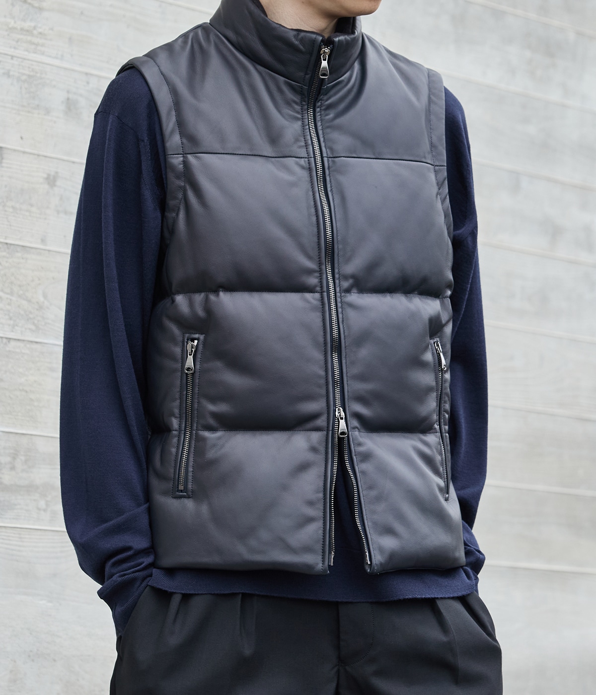 予約】別注 ISE VEST | EMMETI(エンメティ) / アウター ダウン