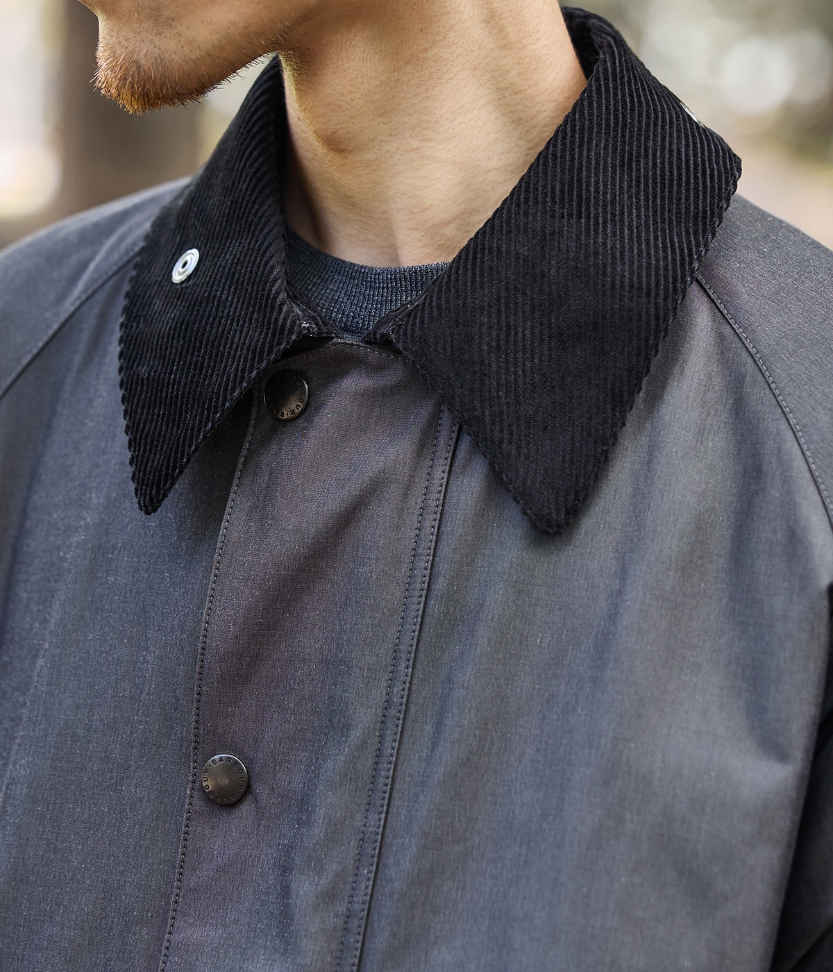 model（173cm） 着用サイズ：40