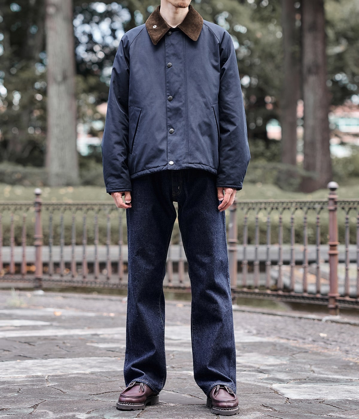 model（173cm） 着用サイズ：38